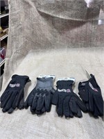(4) Pair of Matco Gloves  - (2) Medium & (2) Large