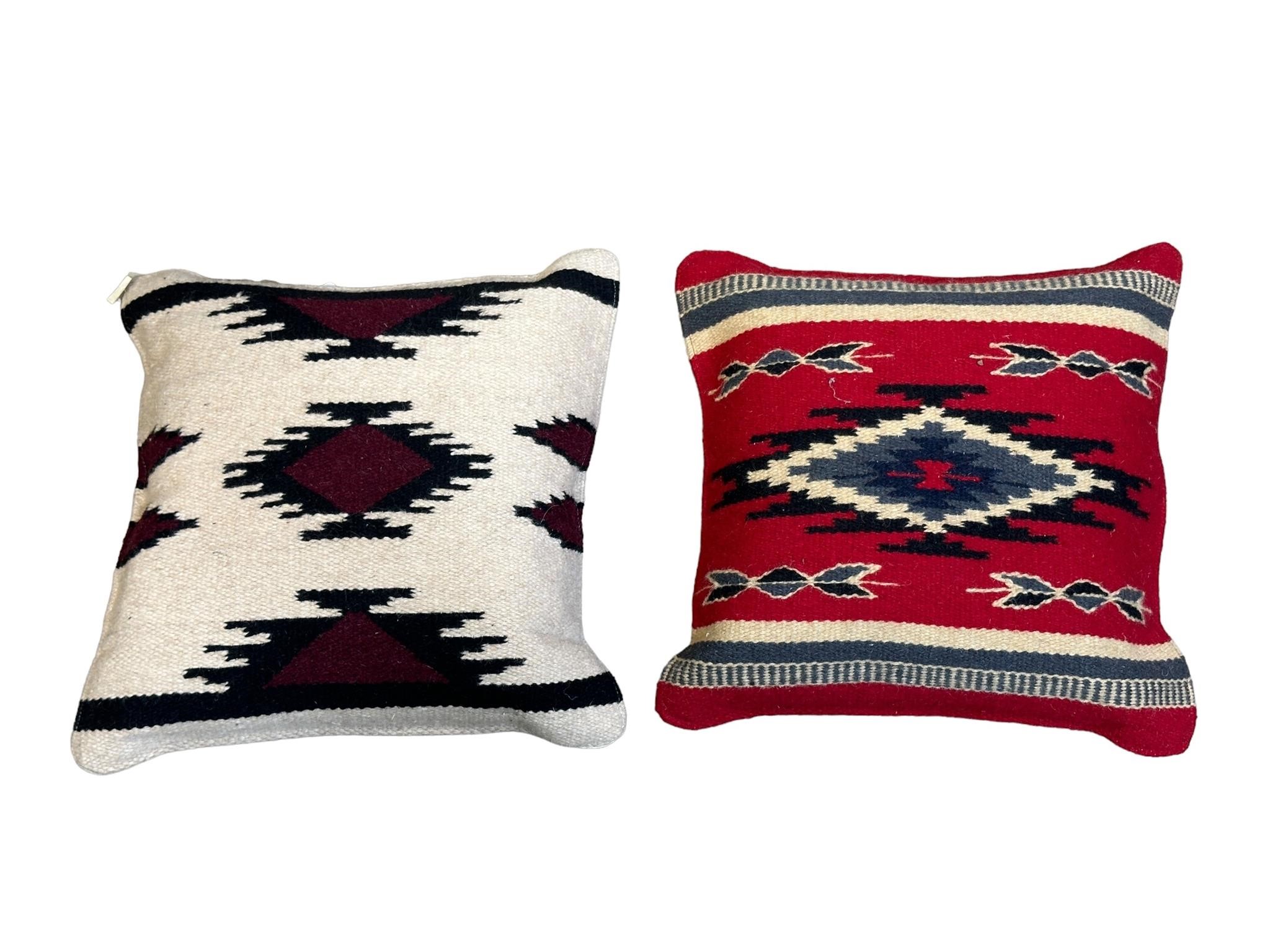 2 -Navajo Style Pillows