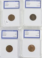 4// 1915 D IGS G4 LINCOLN CENTS