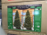 ARTIFICIAL $899 RETAIL 9 FT CHRISTMAS TREE