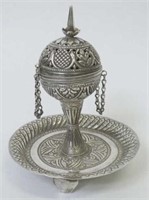 Islamic sterling silver Frankincense burner
