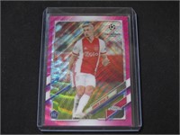 2020-21 TOPPS CHROME KENNETH TAYLOR PINK RC