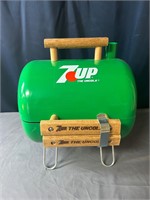 7up Charcoal Grill Portable