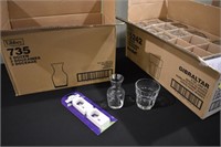 Lot of NEW IN BOX Glasses & Wine Decanters