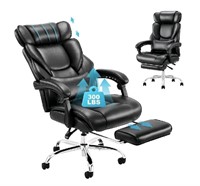 COLAMY Office Chair with Footrest-Ergonomic High B