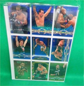 9x UFC Cards #'d /88 /188 Faber Silva Edgar Wiman+