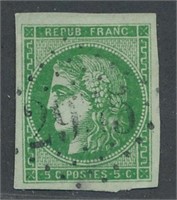 FRANCE #41a USED EXTRA FINE