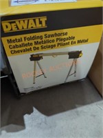 DeWalt metal folding sawhorse