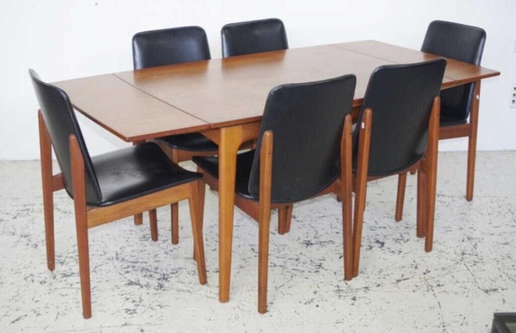 Mid century 7 piece dining suite