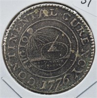 Continental Congress Silver Dollar Replica