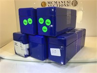 Lot of 5 Plastic PCGS Slab Holder Boxes - each