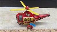 Vintage Tin Toy Helicopter (Japan)