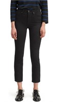 Levi's Womens 724 High Rise Straight Crop Jeans,