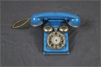 Childs Tin Speed Phone Blue