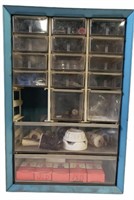 Vintage Hardware Cabinet Organizer