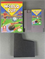 1990 Nintendo NES World Cup Videogame In Box