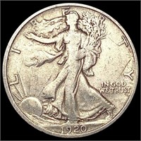 1920-S Walking Liberty Half Dollar LIGHTLY