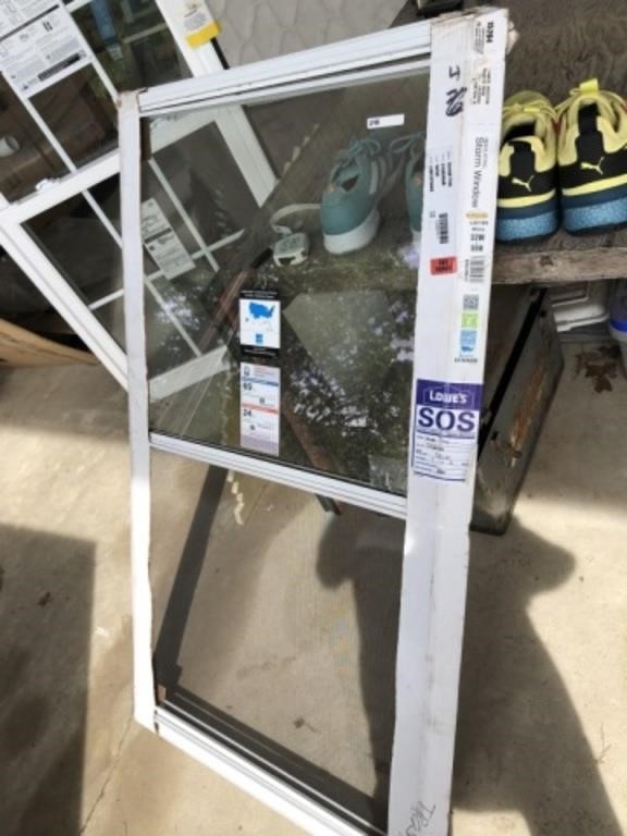 Aluminum Insulating Storm Window (32" x 55")