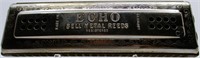M. Hohner Echo Bell Metal Reeds German Harmonica