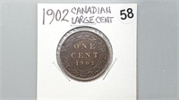 1902 Canadian Large Cent gn4058