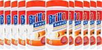 Case of 12 Brillo Basics Multi Surface 40 Count