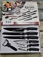 7pc kitchen knife set