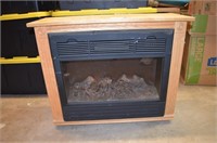 Amish Mantle Heat Surge Electric Fireplace