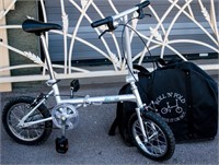 “Roll N Fold” Bicycle Bike RV Car & Carrying Bag