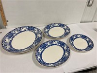 Set of four platters 16”. 14”, 12” , 10”