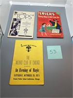 Vintage Misc Magic Pamphlets/Books