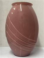 Vintage Pink Glass Vase