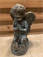CEMENT ANGEL LAWN ORNAMENT