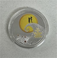 1oz NIGHTMARE BEFORE CHRISTMAS COIN