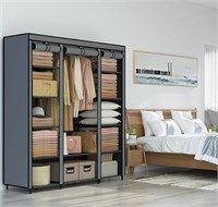 Baleine Closet Wardrobe Organizer in Grey