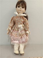 Brunette China doll