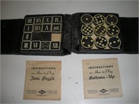 LOWE Bottom Up-Time Puzzle Vintage table Games 2