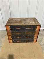 Wagner parts cabinet 24” x 15” 18” tall