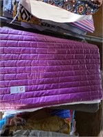 Fabric  lot quited