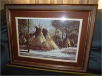 J. Hester "Winter's Warmth" Signed Artist Proof