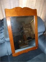 Custom Wood Frame Wall Mirror