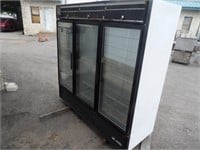 True  78x32x76 White Glass Door Merchandiser Freez