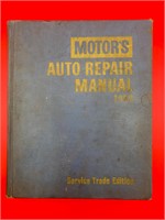 Vintage 1969 Motor’s Auto Repair Manual