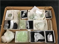 Lot of quartz varieties