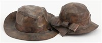 Mexican Decorative Copper Hats, 2 PCS