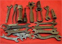 Lot of Old Wrenches