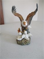 porcelain Eagle Figurine