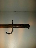Japanese bayonet, overall length 20 inches blade