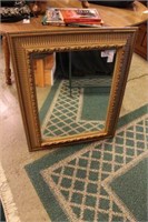 Framed Wood Mirror
