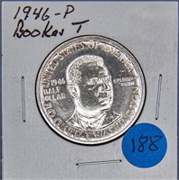 1946 Booker T Memorial Half Dollar