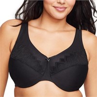 (N) Glamorise Womens Wonderwire Minimizer Bra Unde